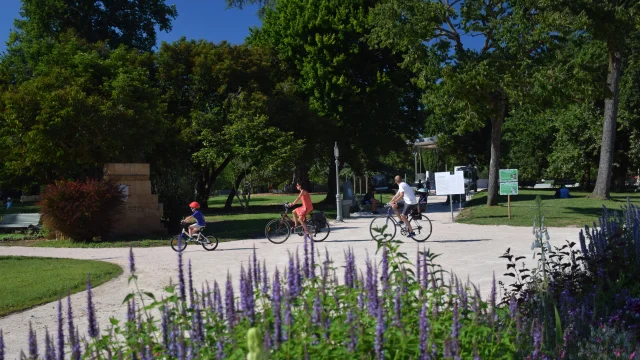 Parc Beaumont - Vélo en famille