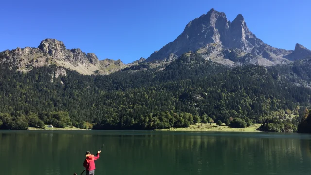 Pic du Midi d'Ossau et Lac de Bious-Artigues