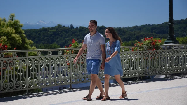 Boulevard des Pyrénées à Pau