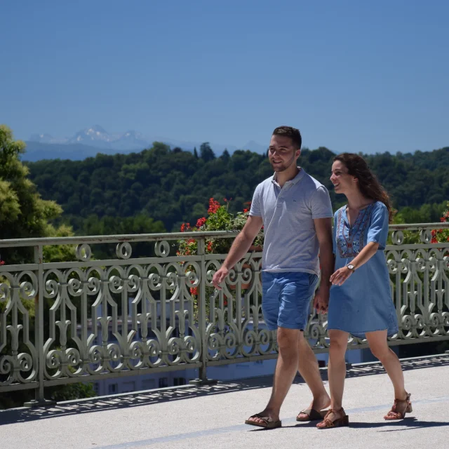 Boulevard des Pyrénées à Pau