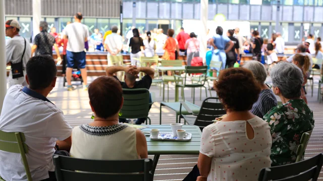 Halles de Pau - La terrasse