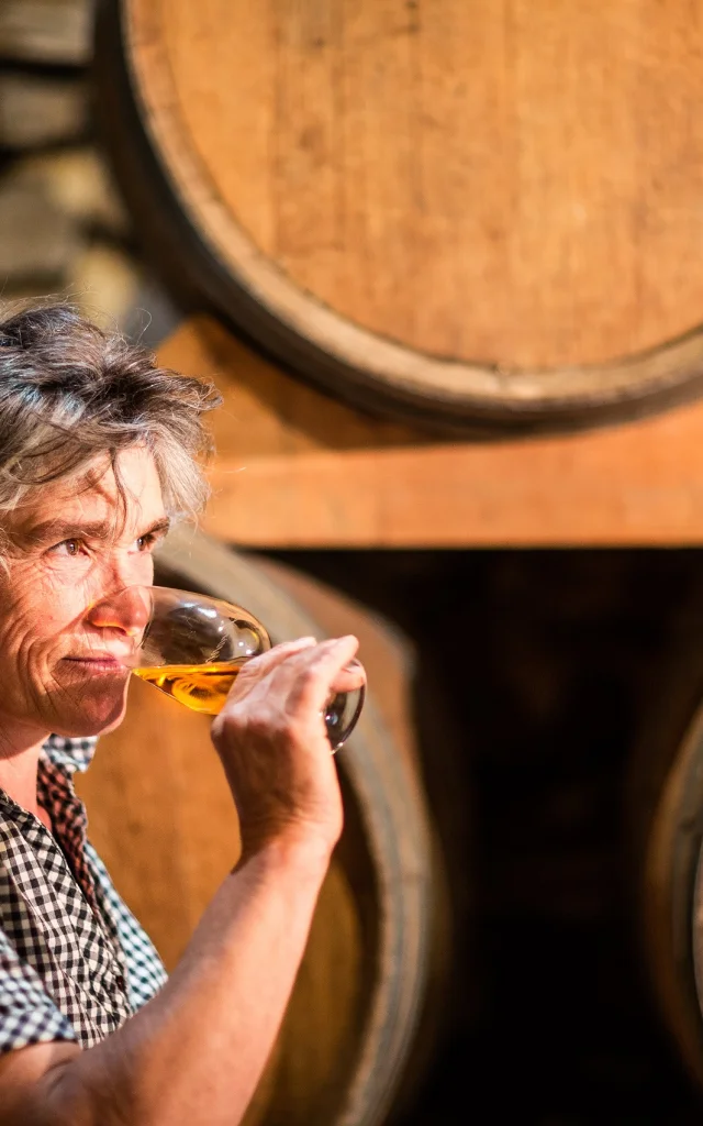 Dégustation de Jurançon - Domaine Latapy - Irène Guilhendou