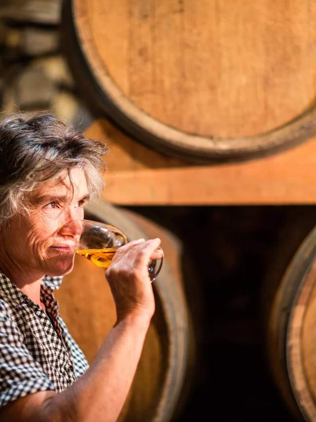 Dégustation de Jurançon - Domaine Latapy - Irène Guilhendou