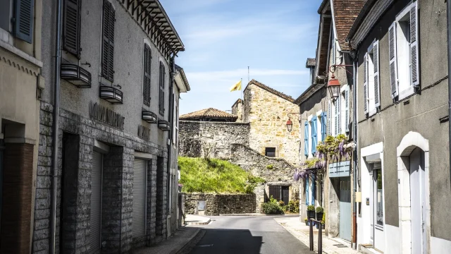 Navarrenx Rue Pays De Bearn Adrien Basse Cathalinat