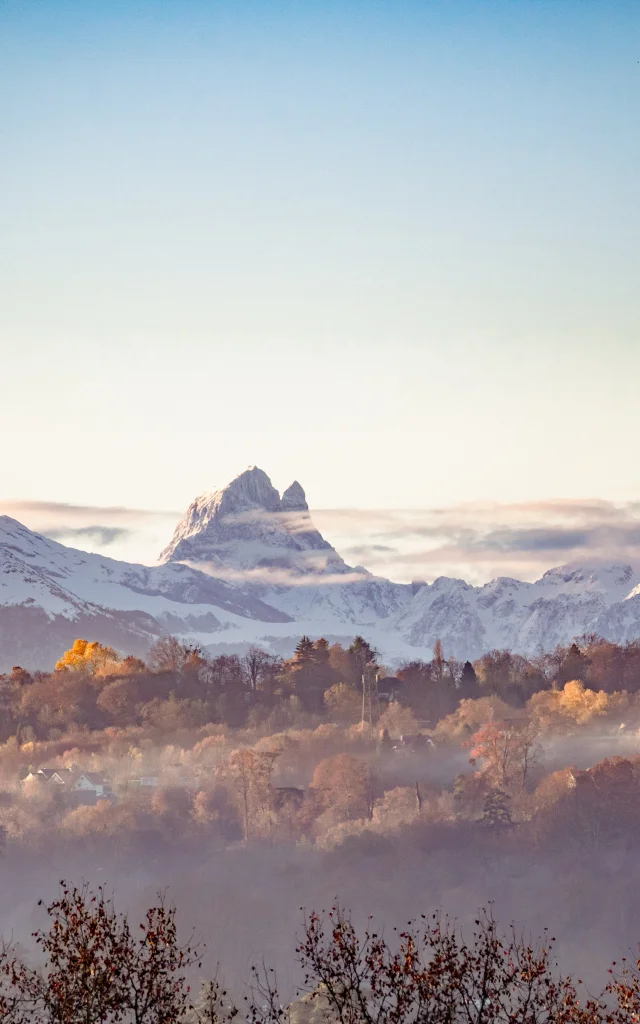 Pyrenees From Pau View Boulevard Automne Dronieguy Maxime Seimbille Ville De Pau