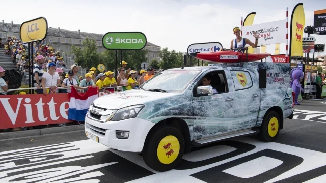 Le Tour de France à Pau - La caravane