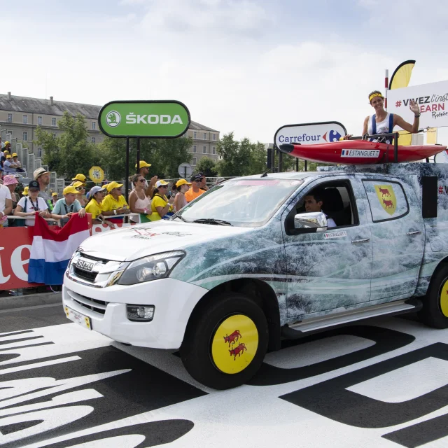 Le Tour de France à Pau - La caravane