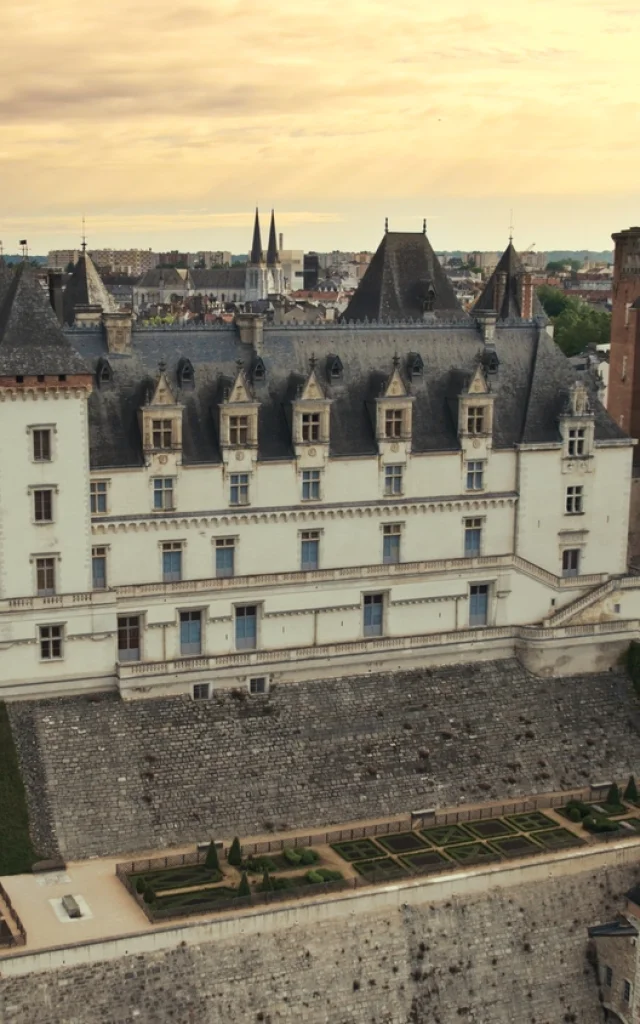 Château de Pau - Vue aérienne