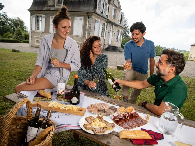 Casse-croute gourmand dans le Jurançon