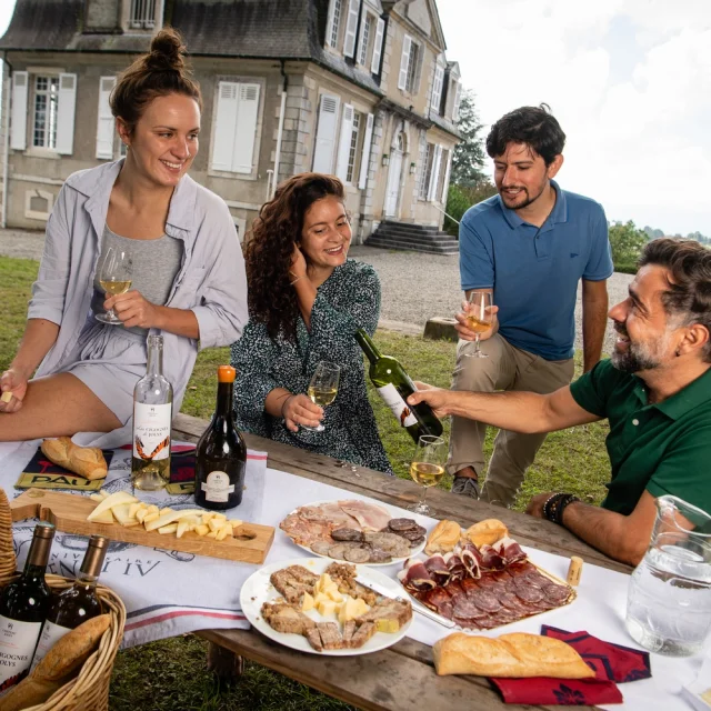 Casse-croute gourmand dans le Jurançon