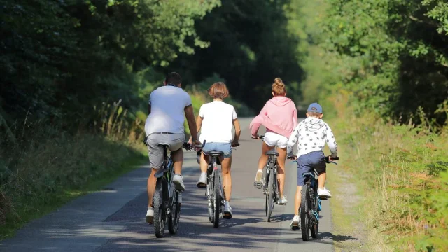 Vélo en famille