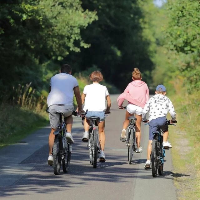 Vélo en famille