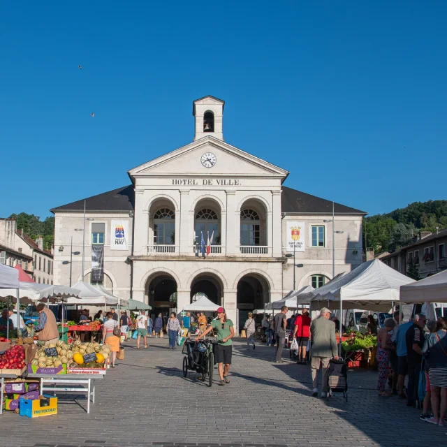 Nay - Le marché