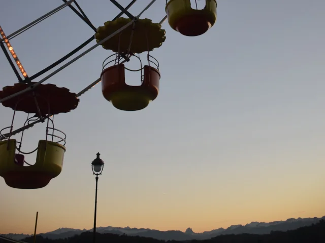 Noël à Pau La grande roue