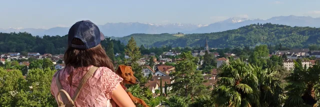 À Pau avec mon chien